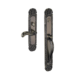 霸菱指纹锁豪华大门锁采用高防腐性处理、黄铜精锻