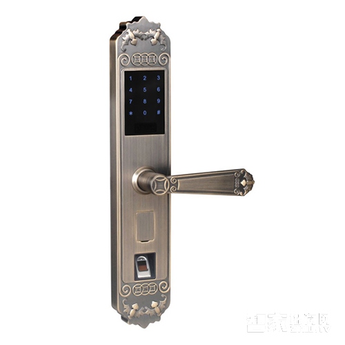 八达智能指纹锁 指纹密码刷卡遥控开锁/不锈钢材质