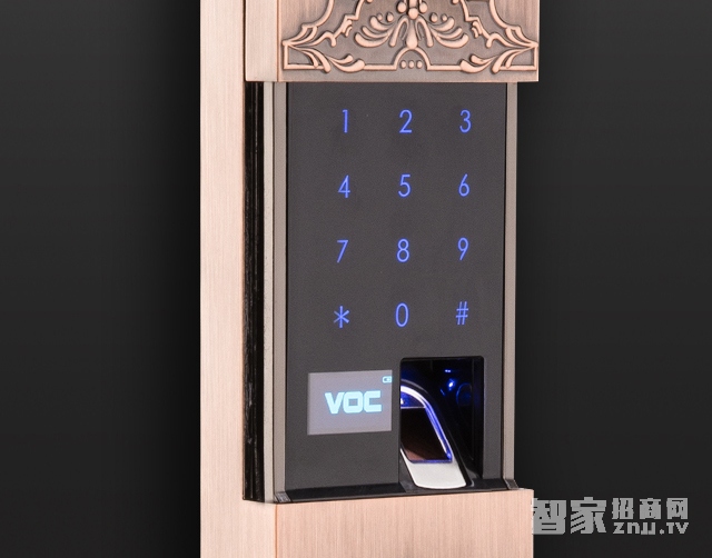 VOC智能密码指纹锁LS79奢华贵族系列