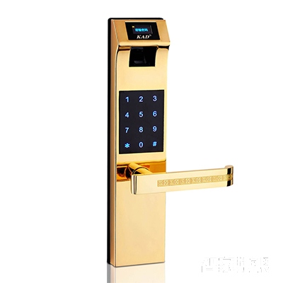 KAD科安达家装精品指纹锁密码锁直板金色KAD-S18主图