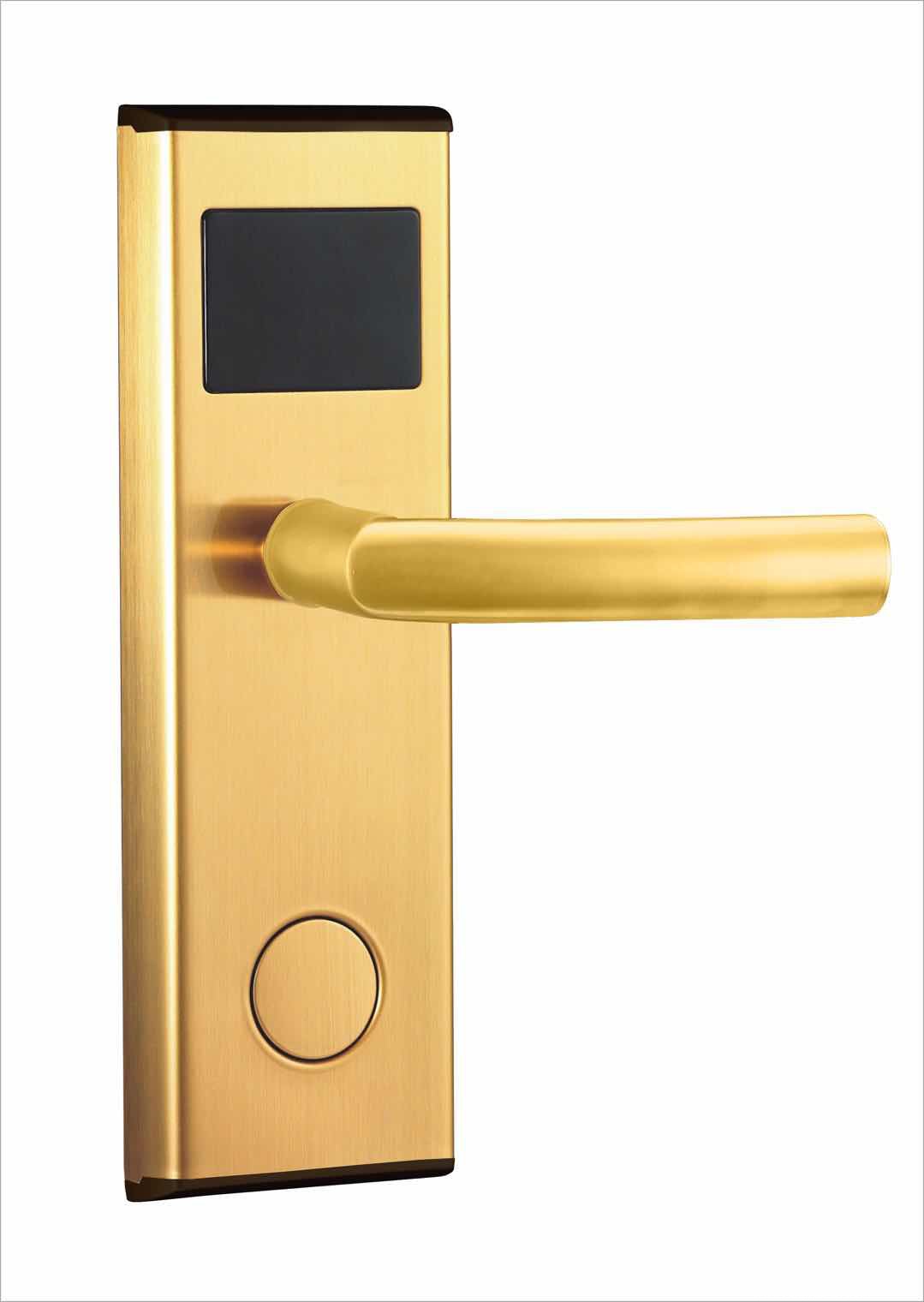鼎程酒店锁 超B级锁芯智能锁 304不锈钢材质智能锁