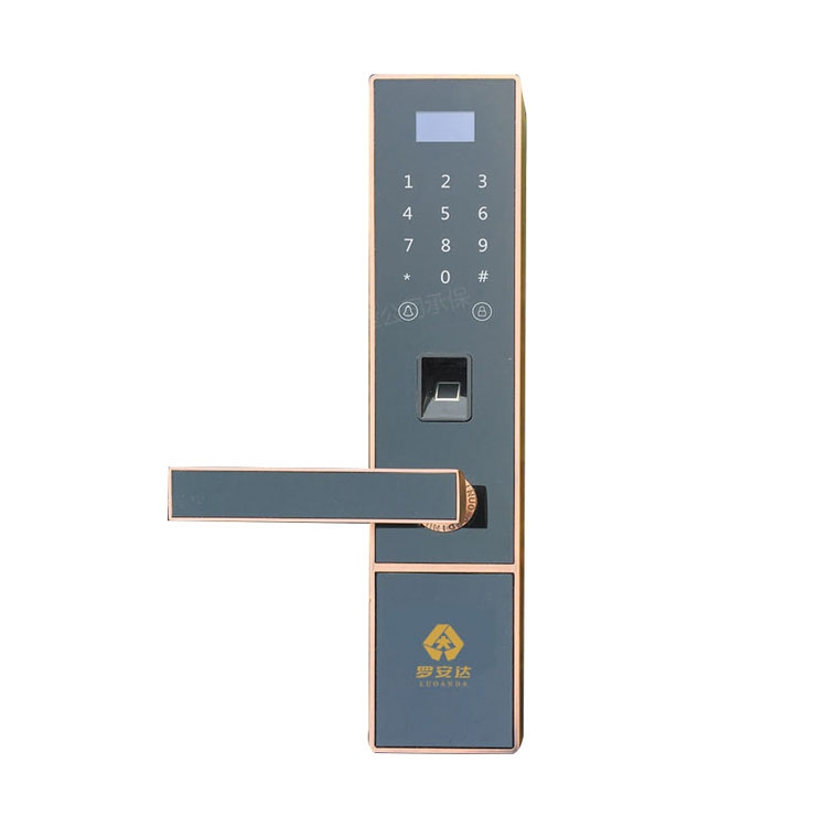 罗安达酒店宾馆智能指纹密码锁 公寓智能防盗门锁