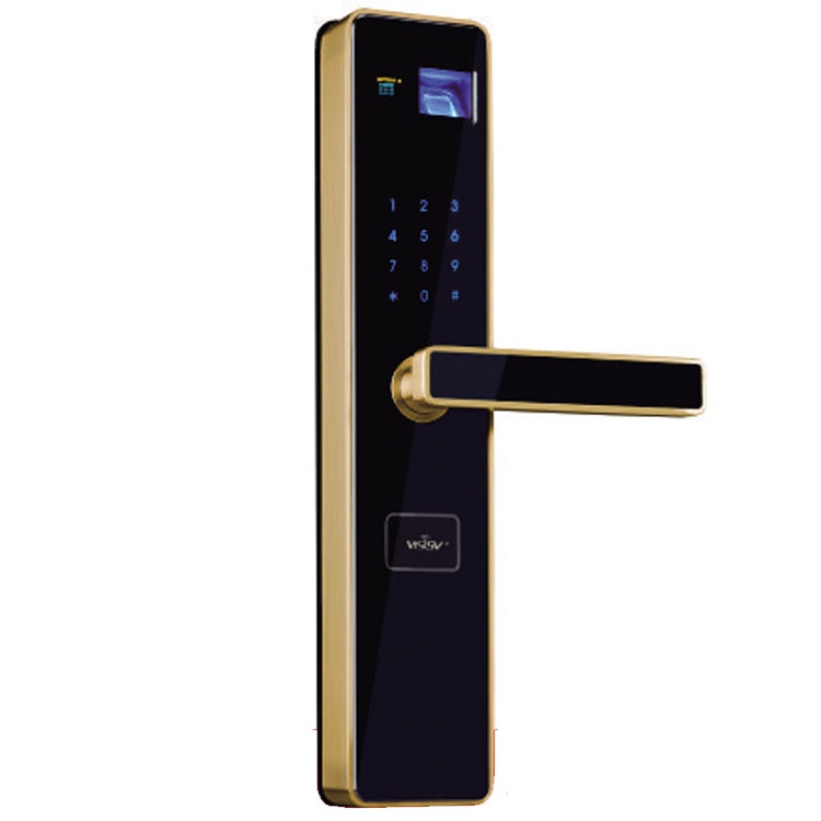 威萨 V2不锈钢指纹锁家用防盗门电子门锁密码锁大门锁智能锁防盗锁