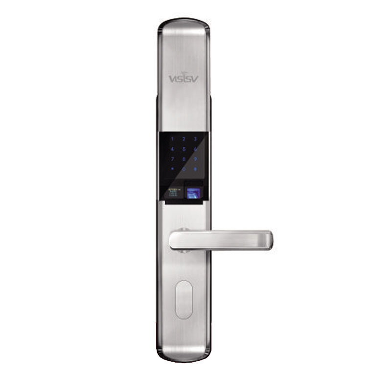 威萨 H1滑盖指纹锁家用智能门锁防盗大门木门锁滑盖电子密码锁