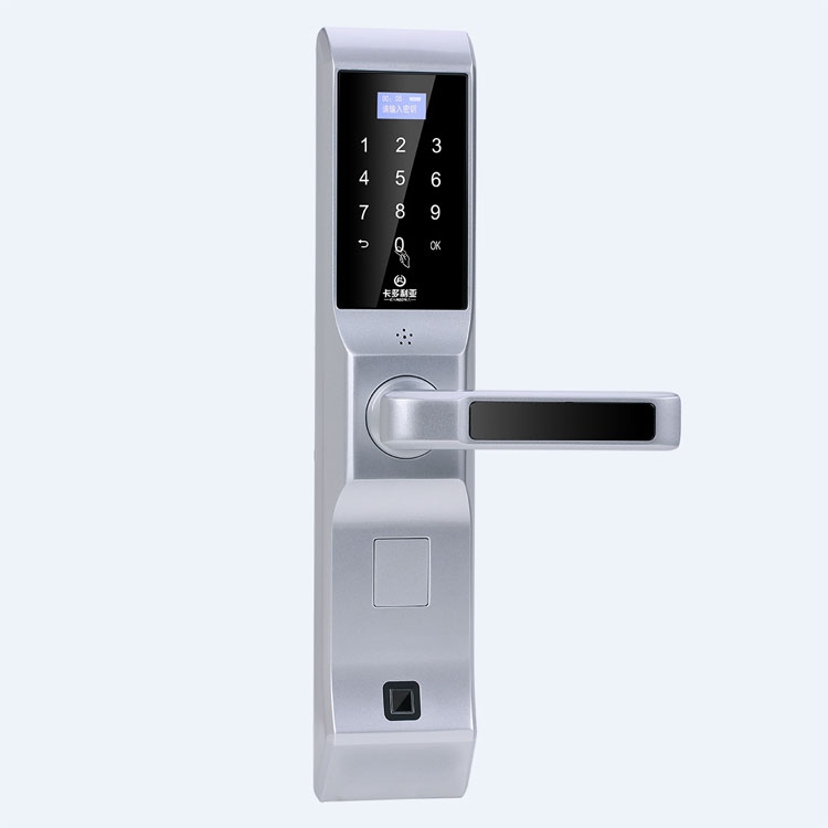 卡多利亚指纹锁 家用防盗门锁 智能刷卡电子门锁