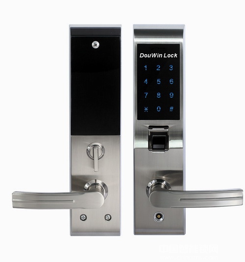 防盗门指纹密码锁 办公家用智能锁