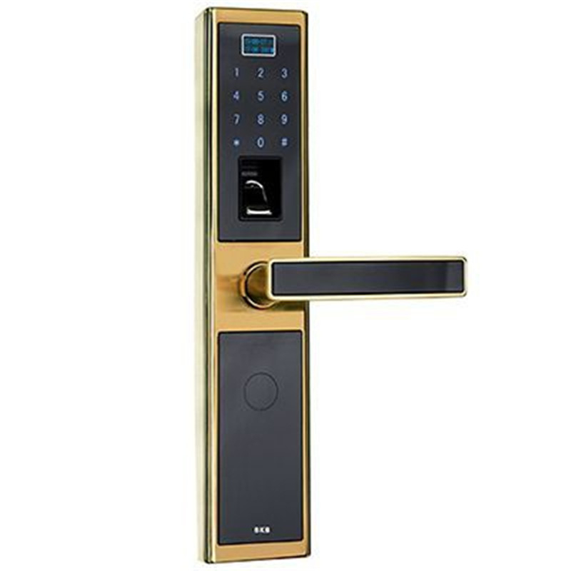 必凯必酒店公寓指纹密码锁 写字楼办公室智能门锁