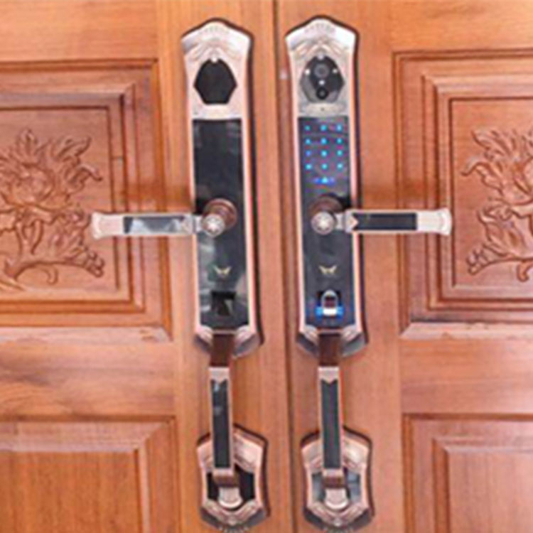 伊派尔高端滑盖智能锁 别墅专用门锁