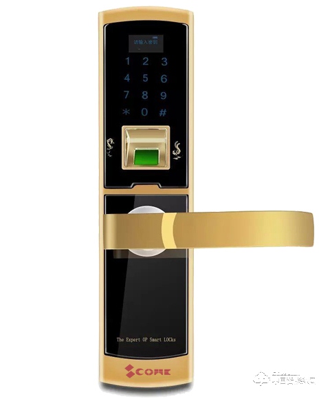 史康姆智能锁YZ-7018 家用直板指纹密码锁 防盗门智能锁