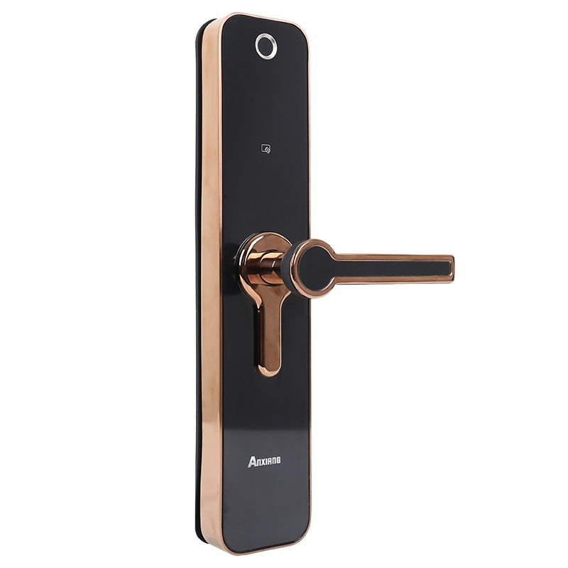安享指纹锁 直板指纹锁 家用防盗门电子密码锁