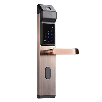 普蓝盾智能门锁 直板智能指纹锁 家用电子密码锁