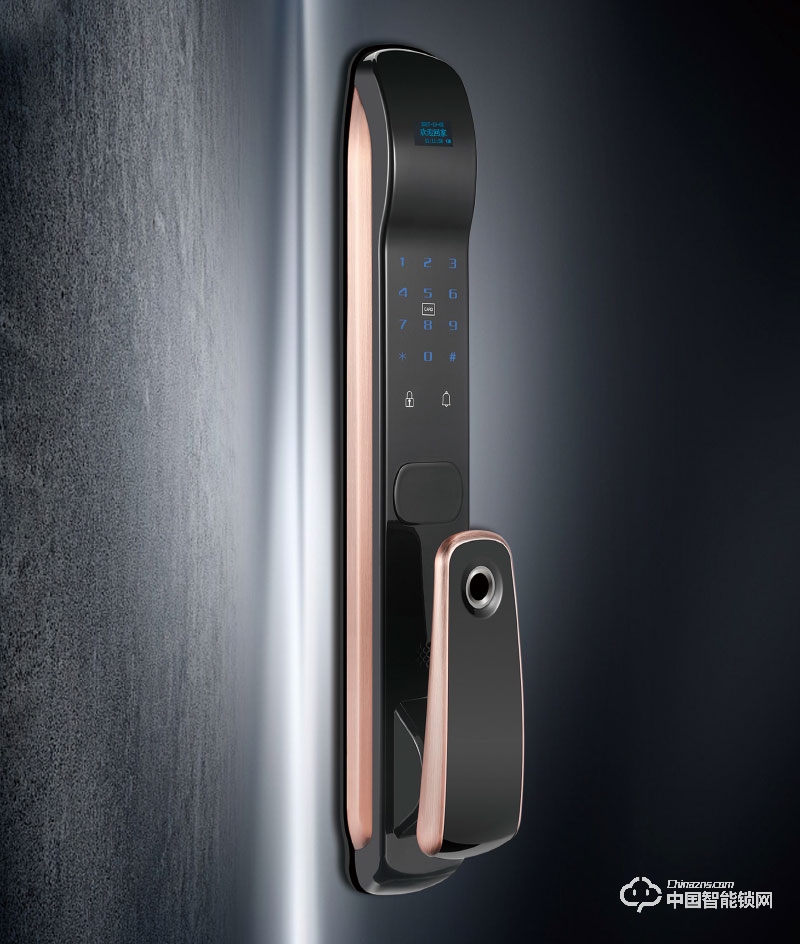 福安智控智能锁 防盗门指纹密码锁 家用电子刷卡锁