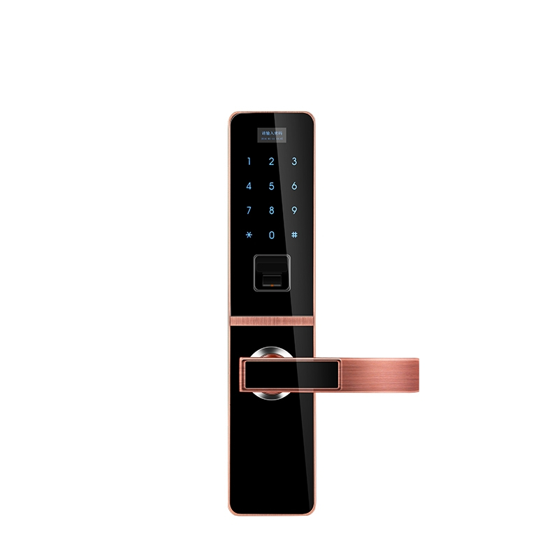 劲圣盾指纹锁 家用防盗门锁 wifi手机远程木门智能锁