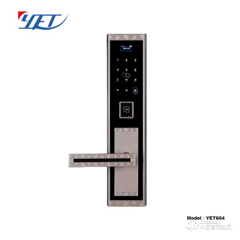 遥尔泰智能锁 防盗门指纹锁 家用电子密码锁CYS-604