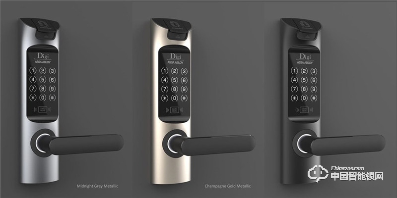 第吉尔指纹锁 #6600-18A大师级设计智能指纹锁 铝合金智能锁