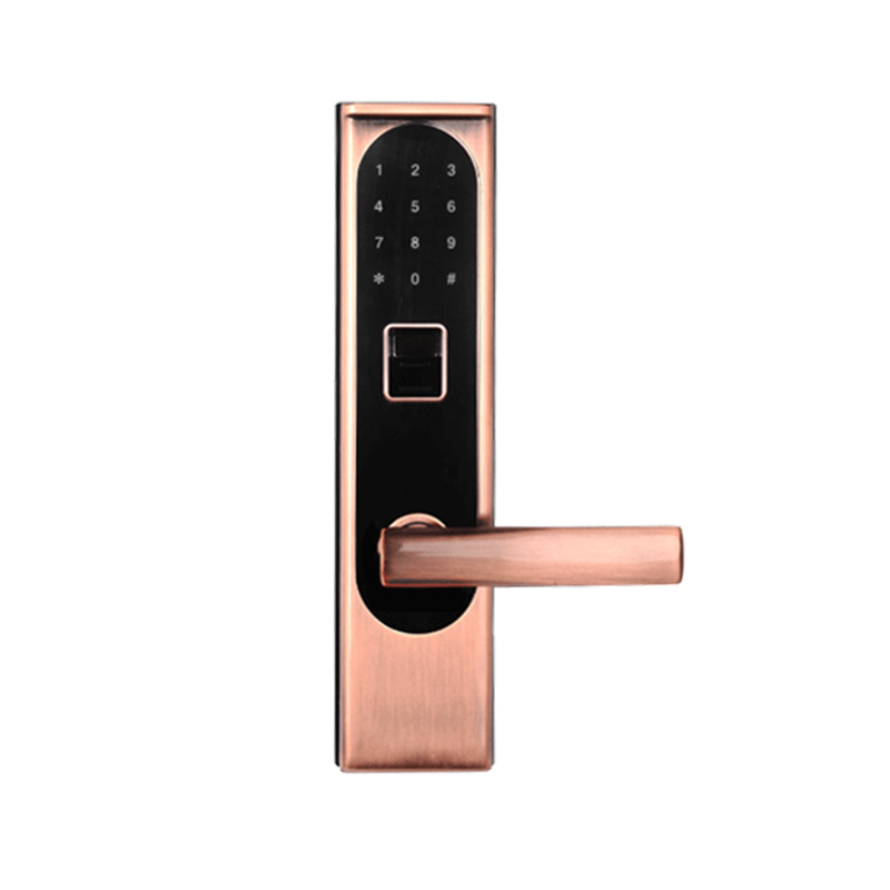 车安科技智能锁 直板指纹锁密码锁刷卡锁