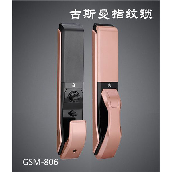 古斯曼智能锁 GSM-806红古铜全自动智能感应指纹锁