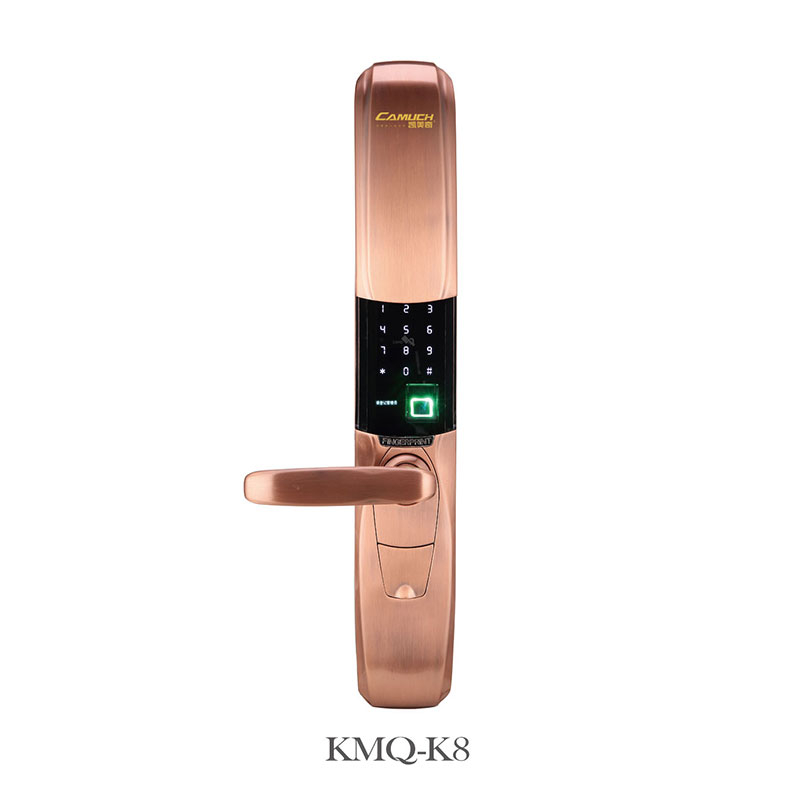 凯美奇智能锁 KMQ-K8滑盖指纹密码锁
