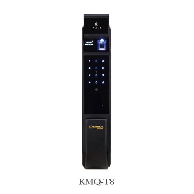 凯美奇智能锁 KMQ-T8小滑盖指纹密码锁
