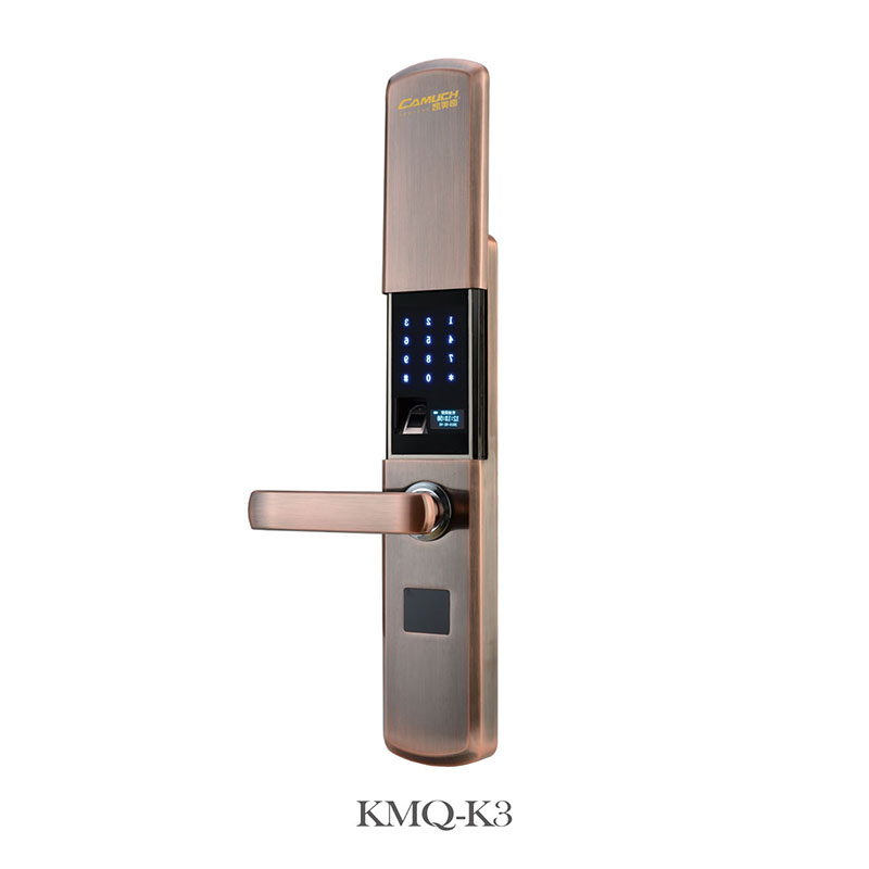 凯美奇智能锁 KMQ-K3滑盖指纹密码锁