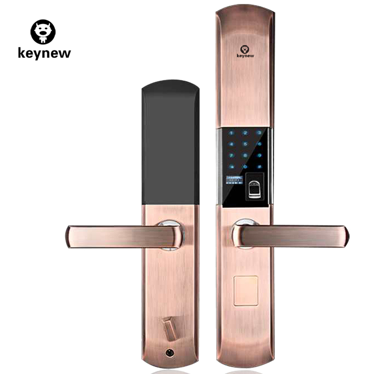 科技牛智能锁 A628指纹密码门锁家用防盗门