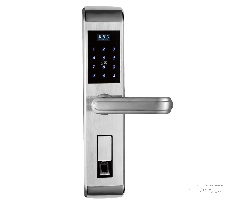 喜智门智能锁 XZM-106公寓酒店密码指纹锁