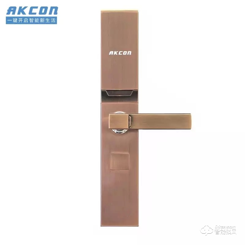 AKCON智能锁 K1滑盖指纹密码智能锁.jpg