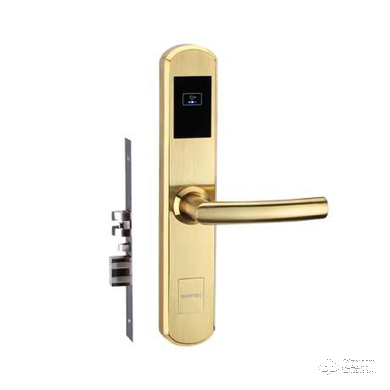 力枫智能锁 E200-GG酒店门锁刷卡锁.jpg