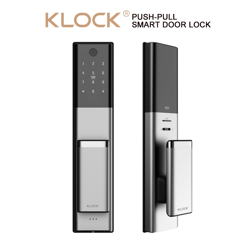 KLOCK智能锁 一诺KLOCK200全自动推拉式指纹锁