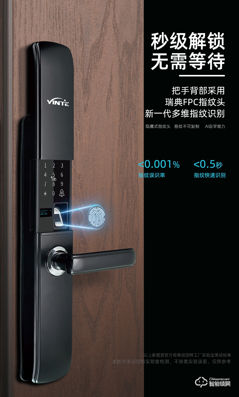 因特智能锁 Y20家用防盗门锁大门电子锁.jpg