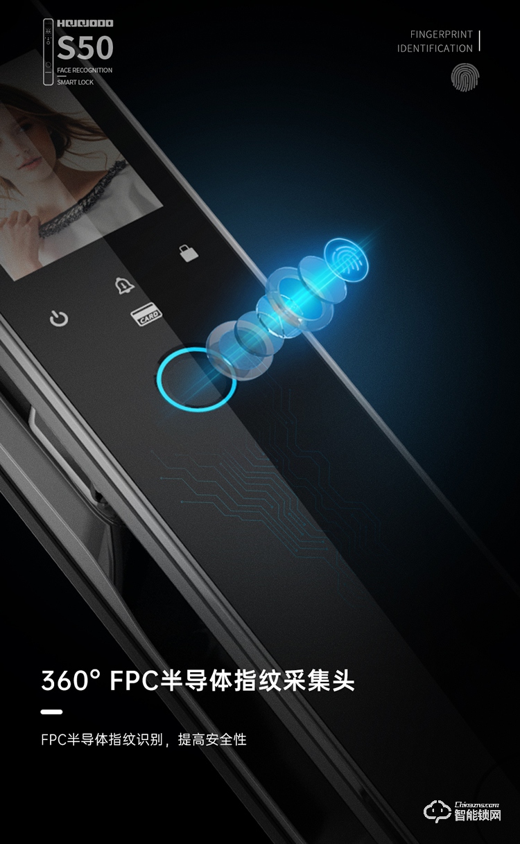 皇家金盾智能锁 S50掌静脉人脸识别锁电子锁.jpg