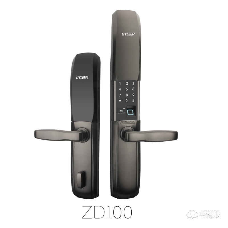 欧俪智能锁 ZD100滑盖智能锁电子门锁.jpg