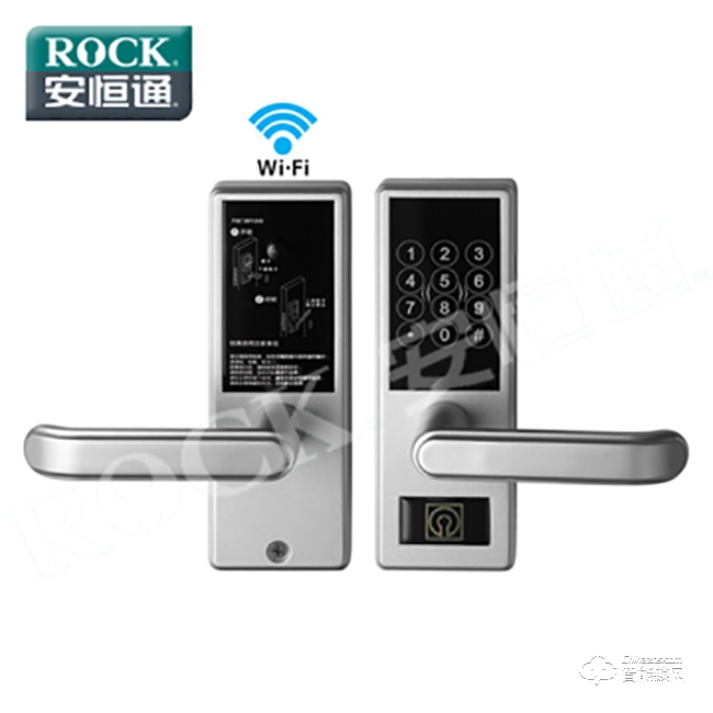 安恒通智能锁 W150C-A酒店电子磁卡锁-A.jpg