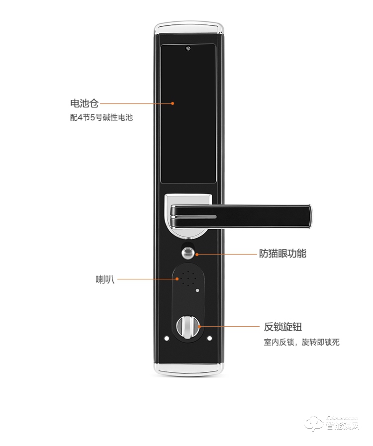 华智达智能锁 HZD-065家用防盗门大门锁.jpg