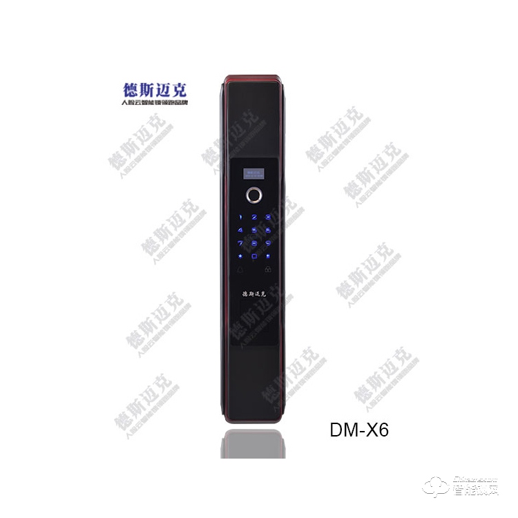 德斯迈克智能锁 DMX6全自动密码锁磁卡锁.jpg