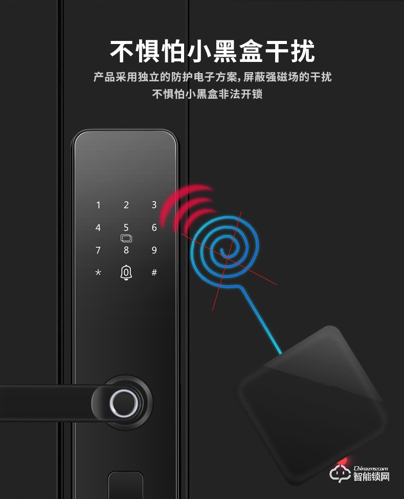 卢纳森智能锁 S5全自动直板密码指纹锁.jpg