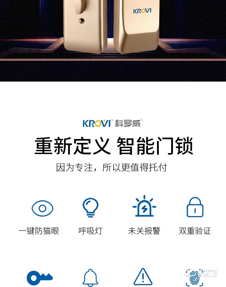 科罗威智能锁 KLV-PR02全自动人脸识别智能锁.jpg