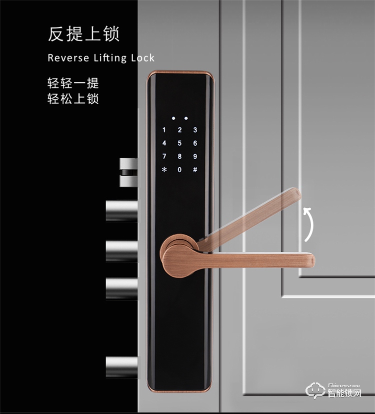 省馨智能锁 R2室内智能锁门磁卡密码锁.jpg