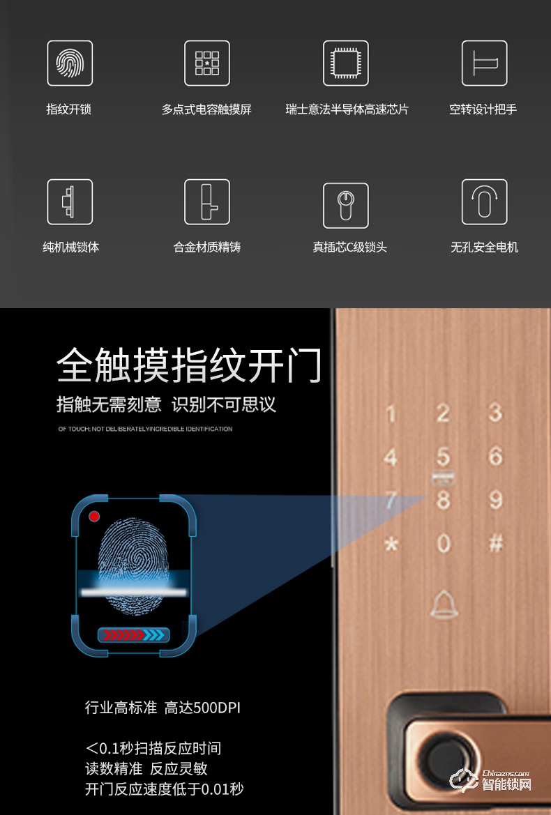 荣事达智能锁 RSD-MS022G直板指纹密码智能锁.jpg