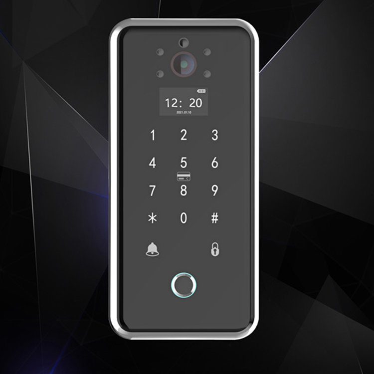 大拇指智能锁mini 7视频款 镶嵌门锁万能互换