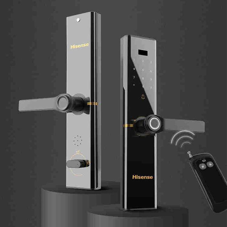 海信E5CG智能指纹锁 家用防盗门锁