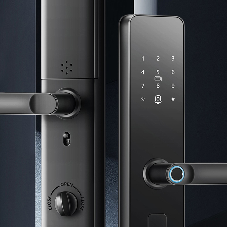 卢纳森智能锁 S5全自动直板密码指纹锁