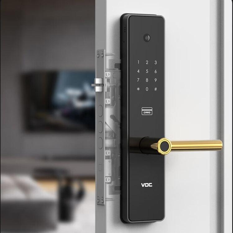 voc指纹锁X30S密码锁家用防盗门锁